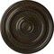 Ekena Millwork Kepler Traditional Medallion (For Canopies up to 5 1/4"), 23 5/8"OD x 1 3/4"P, Stone Hearth Crackle CM24KPSHC - alternate 1